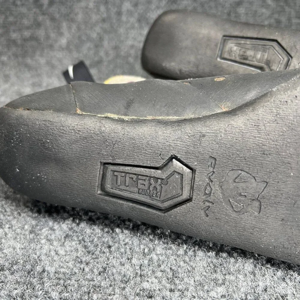 Evolv Astroman Climbing Shoes Men's Size 8 Grey‎ Mid Trax Rubber Rock Adventure